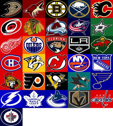 Nhl Team Logos By Chenglor55 On Deviantart