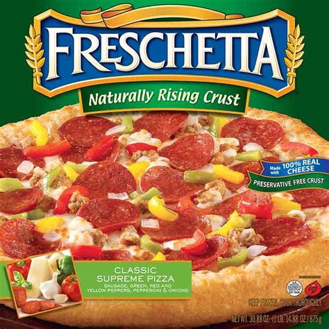 Freschetta® Naturally Rising Classic Supreme Pizza Frozen Pizza