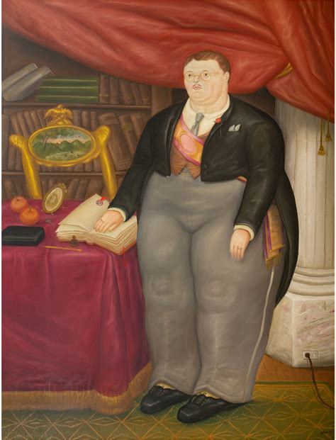 Fernando Botero The President Contemporary Art Day Auction