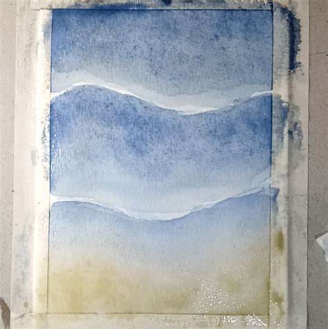 Wellen Malen Lernen Meer In Aquarell Malen Anleitung Tipps