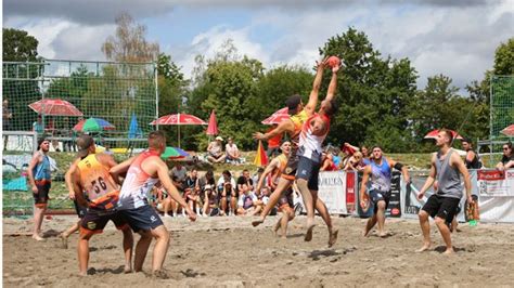 Beach Handball Turnier In Renningen Der Beach Cup Wird International