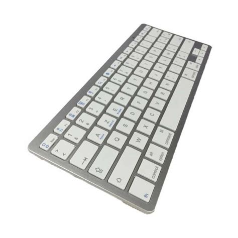 Clavier Bluetooth Ultra Slim Français Azerty - Argent