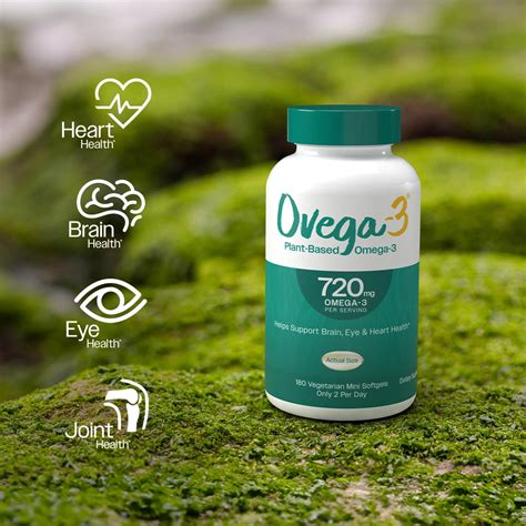 Ovega 3® 720mg Plant Based Omega 3 Ovega®