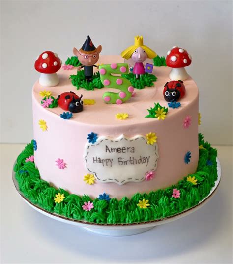 How To Make A Ben And Holly Birthday Cake - Cake Walls