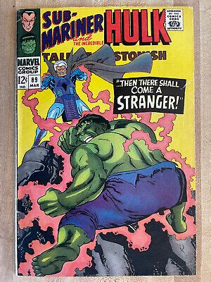 Tales To Astonish Sub Mariner And The Incredible Hulk Ebay