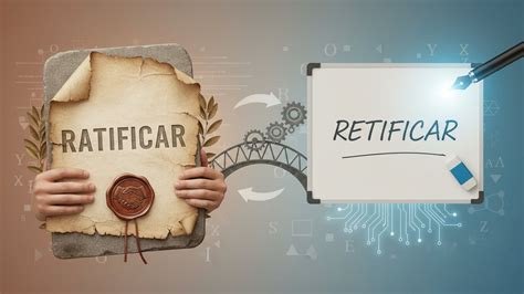Retificar E Ratificar Significado - 8