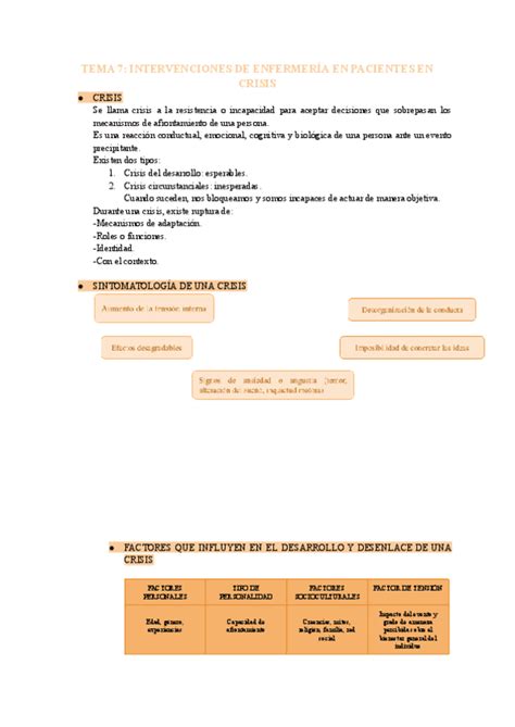 Tema 7 Psicosocial Crisis Pdf