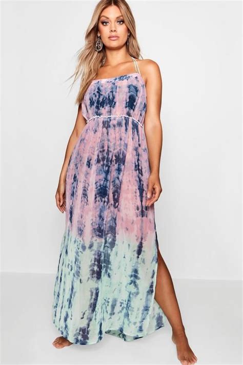 Plus Katy Tie Dye Dip Dye Maxi Dress Dip Dye Maxi Dress Maxi Dress Plus Size Summer Dresses