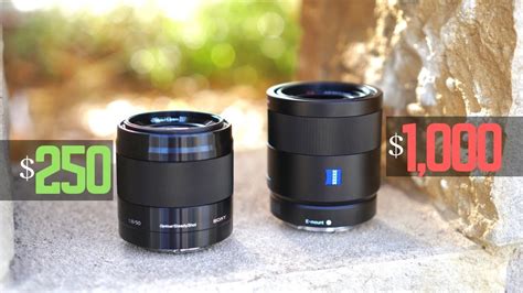 Zeiss 55mm F1 8 Vs Sony 50mm F1 8 Comparison YouTube