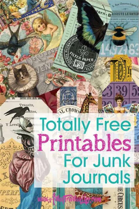 Free Junk Journal Printables