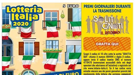 Lotteria Italia I Biglietti Vincenti Dei Premi Di Terza