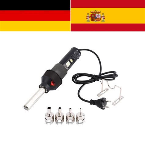 V W Lcd Electronic Heat Hot Air Gun Adjustable Desoldering Hot Gun Soldering Station Ic