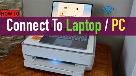 How To Connect Hp Envy Printer To Laptop Pc Youtube