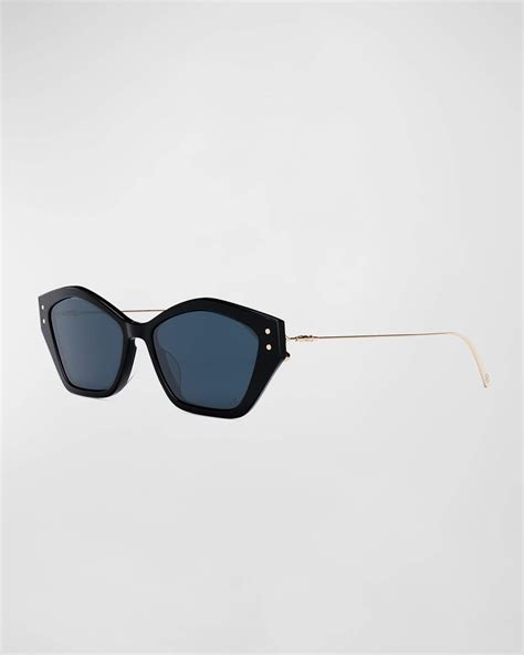 Dior Metal And Acetate Cat Eye Sunglasses Editorialist