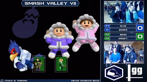 Smash Valley Vii Melee Doubles Slug Bones B Vs Bean Krispy G