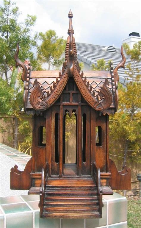 51 Best Spirit House ♡ Images On Pinterest Thailand Buddhist Temple