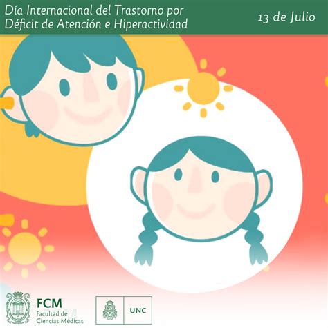 13 de julio Día Internacional del TDAH Facultad de Ciencias Médicas