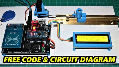 How To Make Rfid Door Lock System Using Arduino Youtube