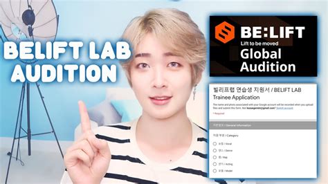 How To Apply For I Land 2 Belift Lab Audition Properly Global Kpop Audition Tips And Song