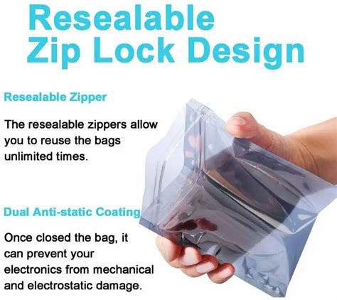 Zipper Grey Urec Esd Ziplock Bag Microns At Rs Piece In New