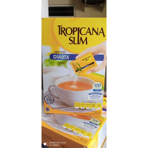 Jual Tropicana Slim Sweetener Diabtx Sachet Shopee Indonesia