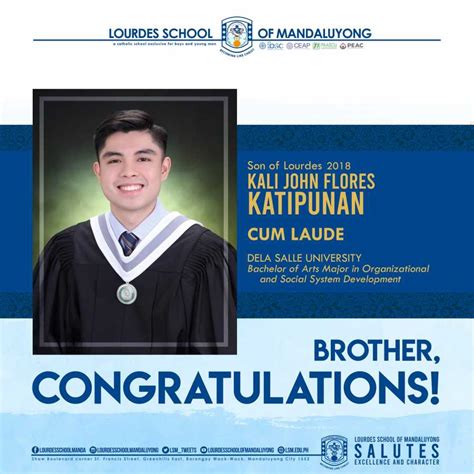 Son of Lourdes 2018 – Kali John Flores Katipunan - Lourdes School of ...