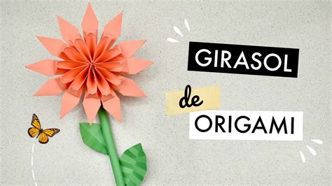 Diy Como Hacer Girasoles De Papel Origami Creativa Off