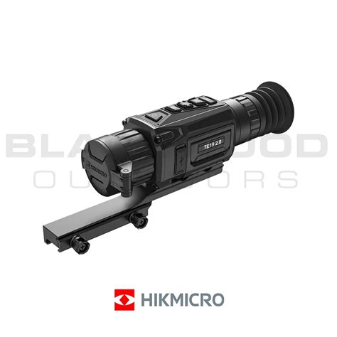 Hikmicro Thunder Te19 2 0 Thermal Scope Blackwood Outdoors