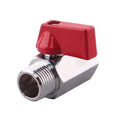 Ss316 Or Ss304 Stainless Steel Mini Ball Valve Npt Female X Male