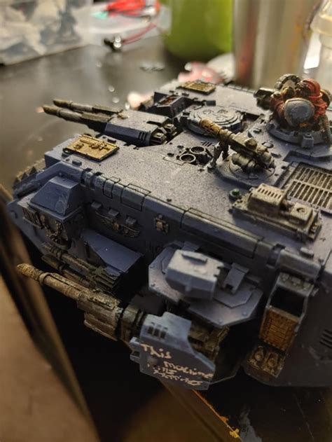 Land Raider Terminus Ultra Designation Guillimans Throne Warhammer40k