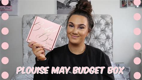 PLOUISE MAY BUDGET BOX PLOUISE HAUL 2021 CAITLIN SINNETT YouTube