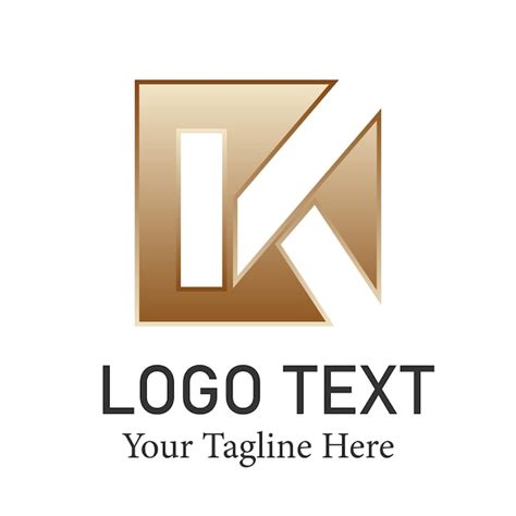 Premium Vector Creative Letter Kv Logo Design Vector Image