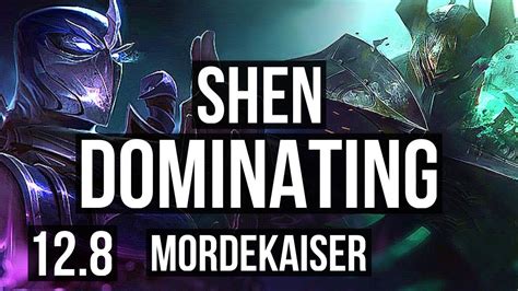 SHEN Vs MORDE TOP DEFEAT 6 0 1 800 Games Dominating NA