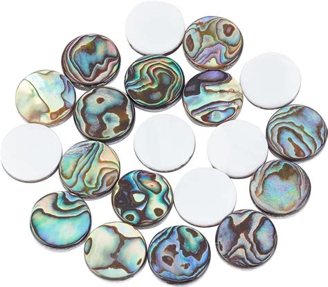 Superfindings Pcs Mm Nat Rliche Abalone Muschel Flache Runde