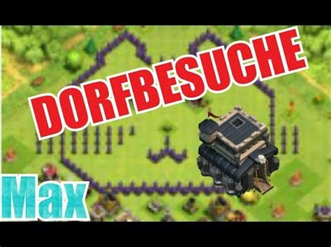 Clash Of Clans Dorfbesuche Heim Und Nacht Dorf Let S Play Clash Of