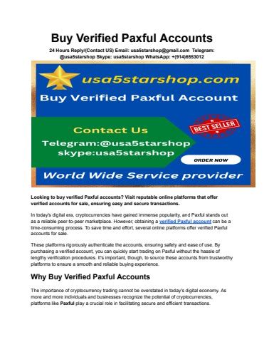 Buy Verified Paxful Accounts Arlindagollif Flip Pdf Anyflip