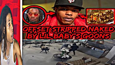 Offset Get Robbed Stripped Naked By Lil Baby Goons Youtube