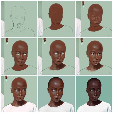 Step By Step Digital Painting Skin - ipanemabeerbar