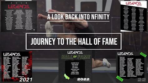 Journey To The Nfinity Legends Hall Of Fame Cheer Tumble Highlight