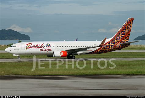 9m Lcm Boeing 737 8gp Batik Air Malaysia Waiping Jetphotos