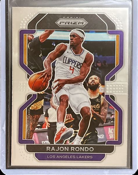 Rajon Rondo Panini Prizm Basketball Ebay