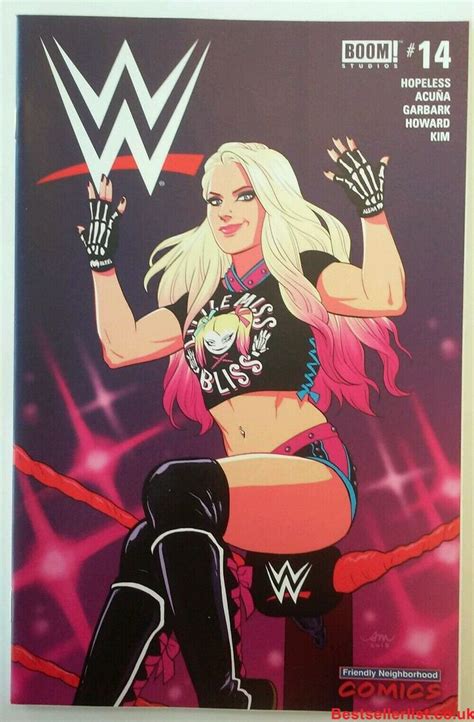 Wwe 14 Alexa Bliss Ring Friendly Neighborhood Comics Cover Alexa