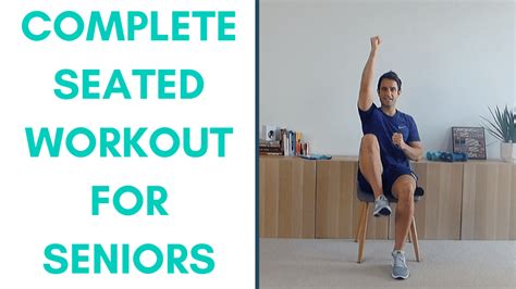 Completely Seated Workout For Seniors Over 60 — More Life Health Seniors Health And Fitness