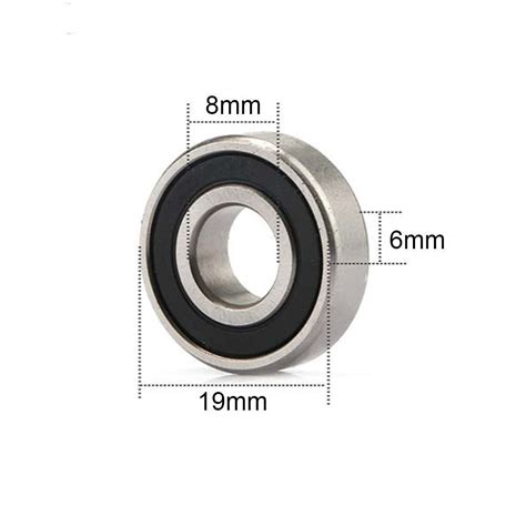 X X Mm S Rs Ball Bearing Double Sealed Bearings Roller Blade