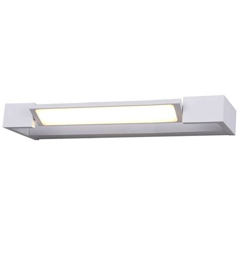 Biała 60cm lampa nad lustro w łazience Dali 3000K IP44 klosz ruchomy