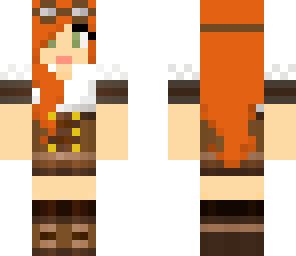 female woman girl steam punk | Minecraft Skins