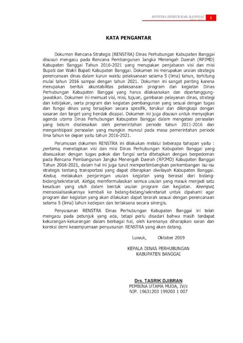 Pdf Renstra Dinas Perhubungan Komunikasi Dan Informatika Esakip