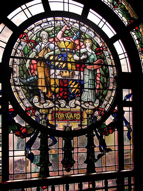 Forward Stained Glass Window Birmingham Art Gallery Roger Jones Flickr