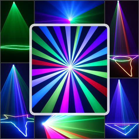 Dmx Rgb Led Mw Laser Beam Scanner Projector Dj Disco Show Stage