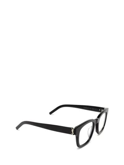 Saint Laurent Eyewear Eyeglasses In Black Modesens